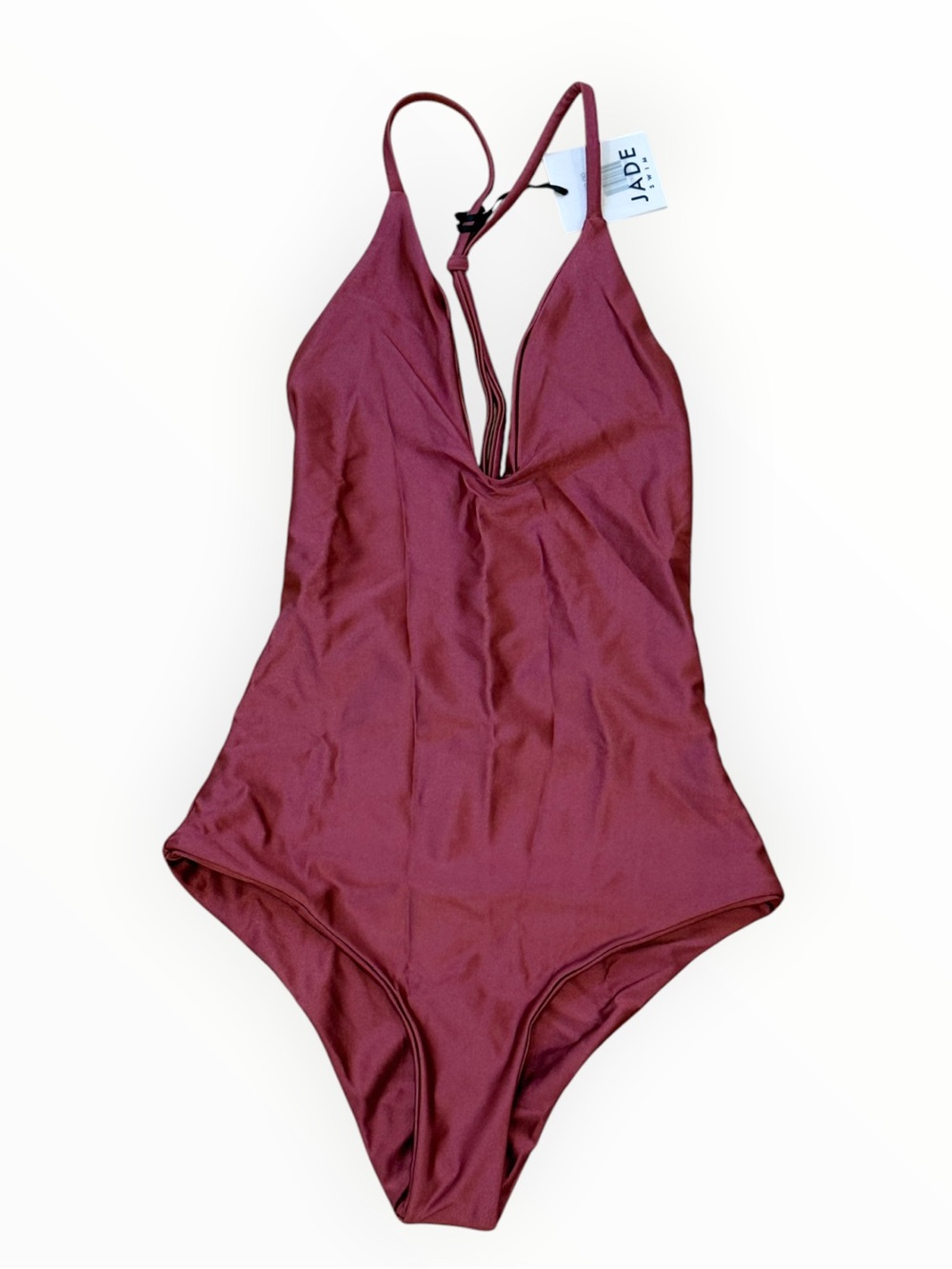 JADE Swim All In One Piece - Rose Sheen